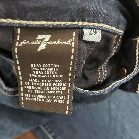 7 for all Mankind “the Skinny” jeans size 29 - Picture 2 of 4